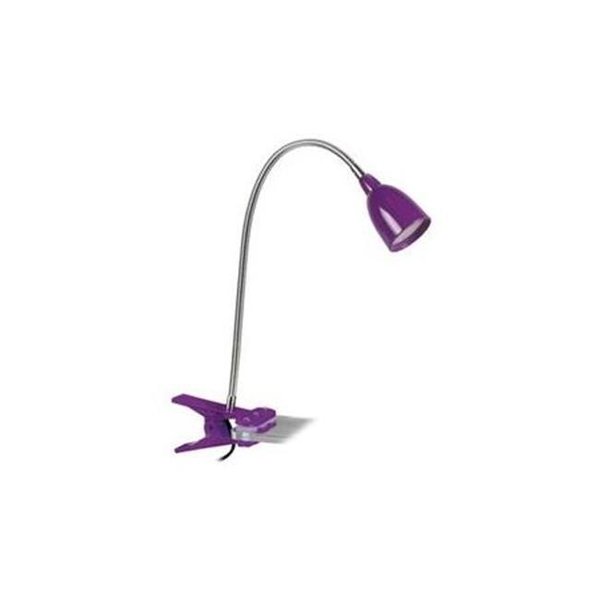 Newhouse Lighting Newhouse Lighting NHCLP-LED-PUR 3 watt LED Flex Clamp Lamp; Purple NHCLP-LED-PUR